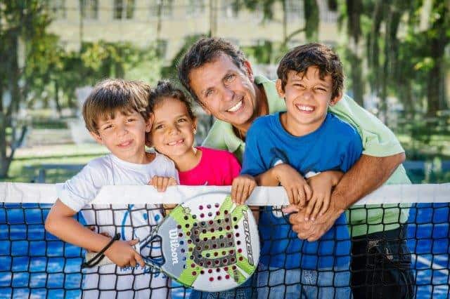 Padel sports and the family