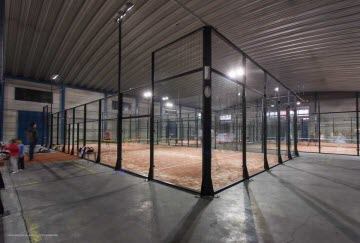 Lighting Standards on Padel Courts