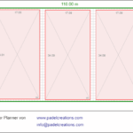 Flächenplanung mit Padel Floor Planner