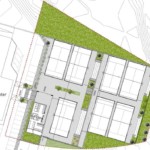 Grundrisszeichnungen von Padel Clubs