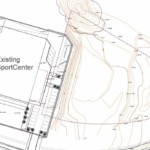 Grundrisszeichnungen von Padel Clubs